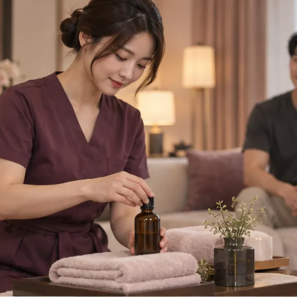 가든 세리스테이 마사지 안내 이미지